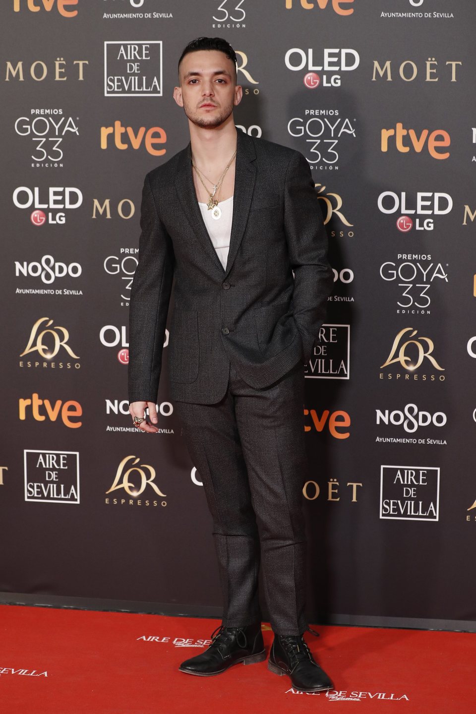 C Tangana en los Premios Goya 2019