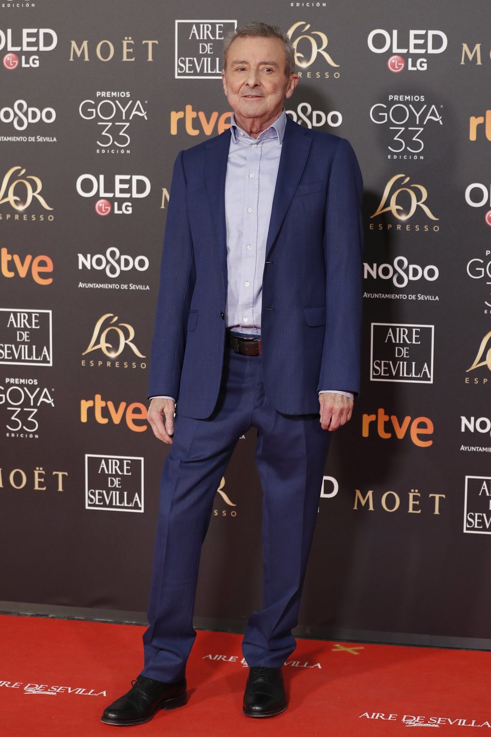 Juan Diego en los Premios Goya 2019