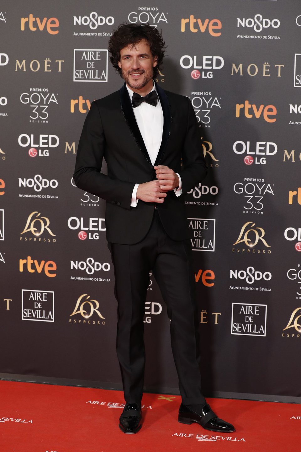 Daniel Grao en los Premios Goya 2019