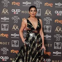 Lucía Jiménez en los Premios Goya 2019