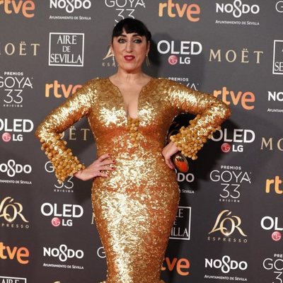 Rossy de Palma en los Premios Goya 2019