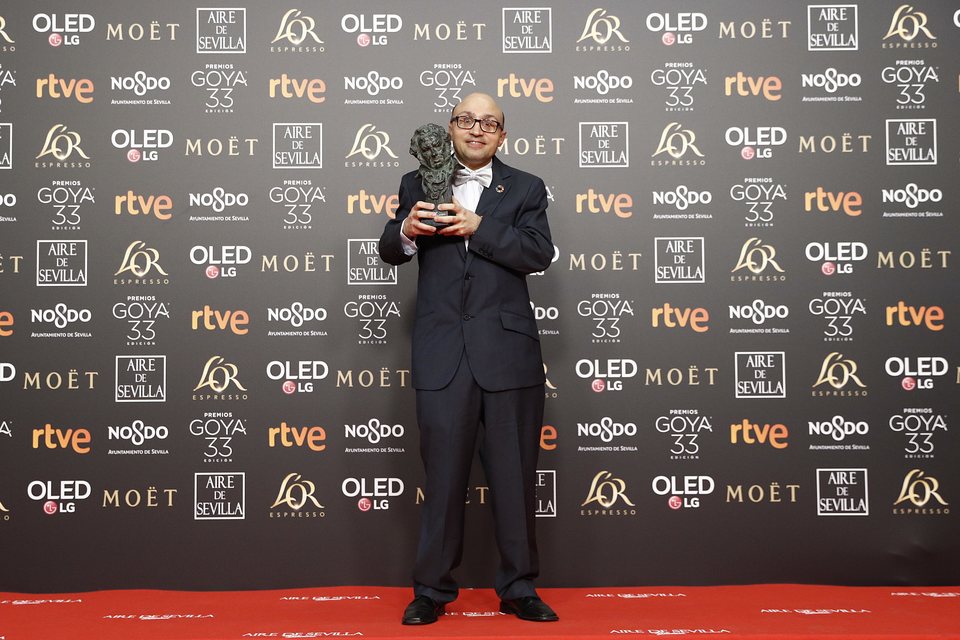 Jesús Vidal, mejor actor revelación Premios Goya 2019