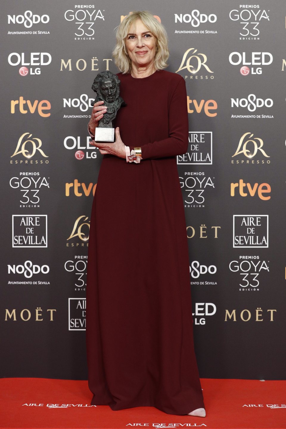 Susi Sánchez, mejor actriz protagonista Goya 2019