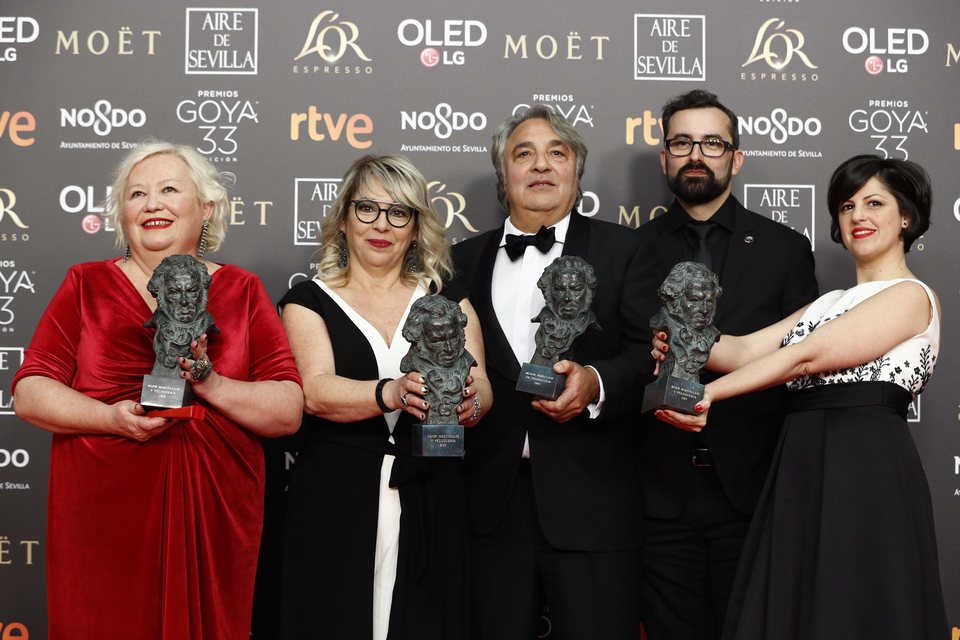 'El hombre que mató a Don Quijote', mejor maquillaje y peluquería Goya 2019