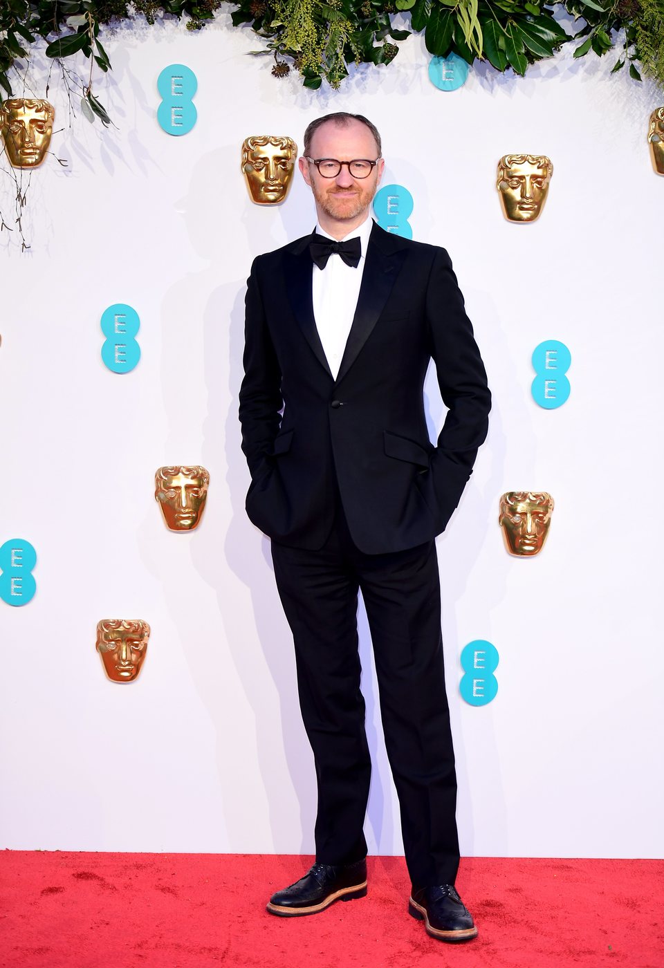 Mark Gatiss en la alfombra roja de los BAFTA 2019