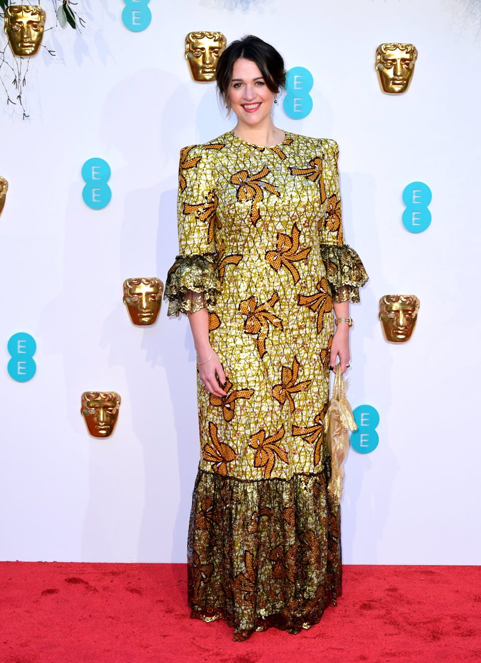 Sophie Harman en la alfombra roja de los BAFTA 2019