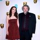 Peter Jackson y su hija en la alfombra roja de los BAFTA 2019