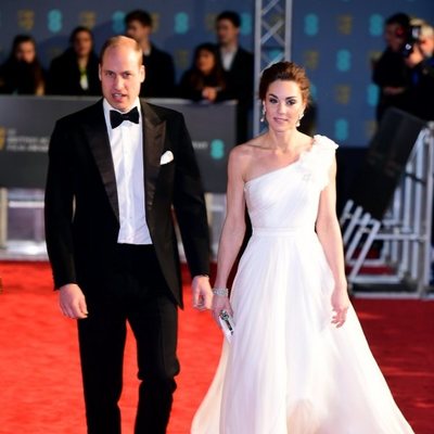 Los duques de Cambridge en la alfombra roja de los BAFTA 2019