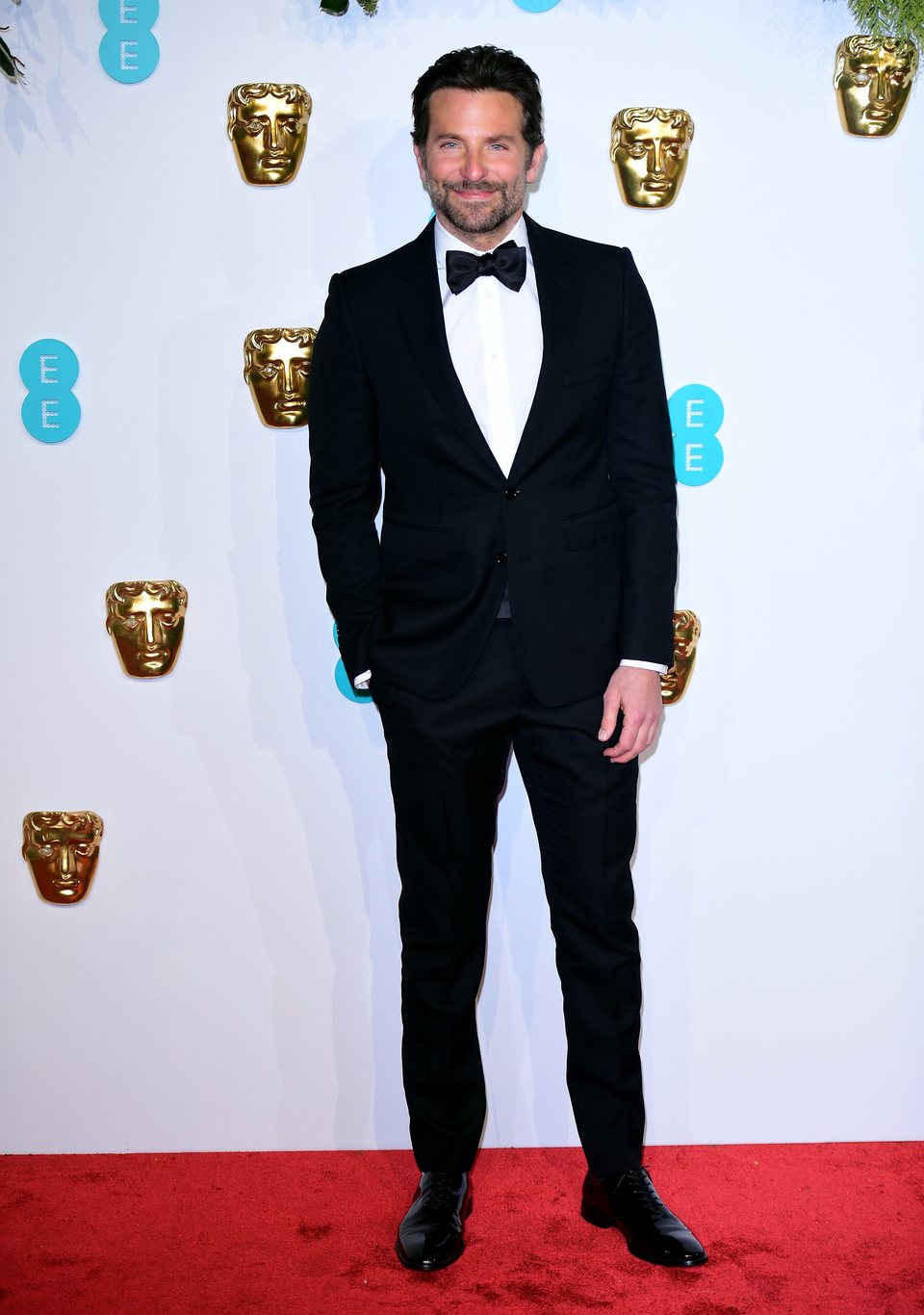 Bradley Cooper en la alfombra roja de los BAFTA 2019