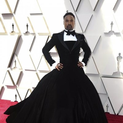 Billy Porter en la alfombra roja de los Oscar 2019