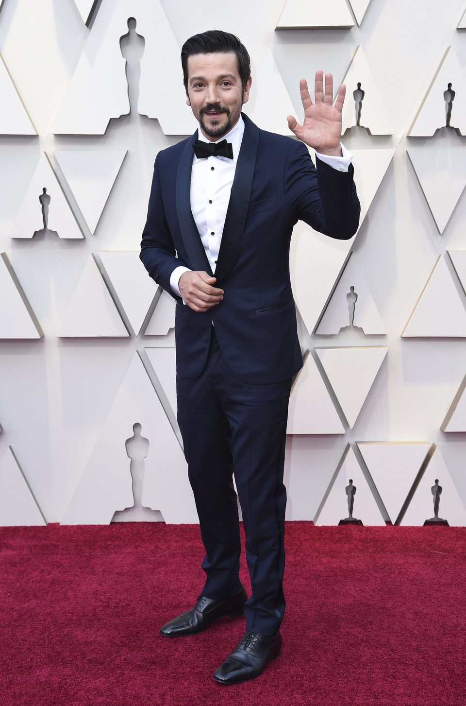 Diego Luna en la alfombra roja de los Oscar 2019