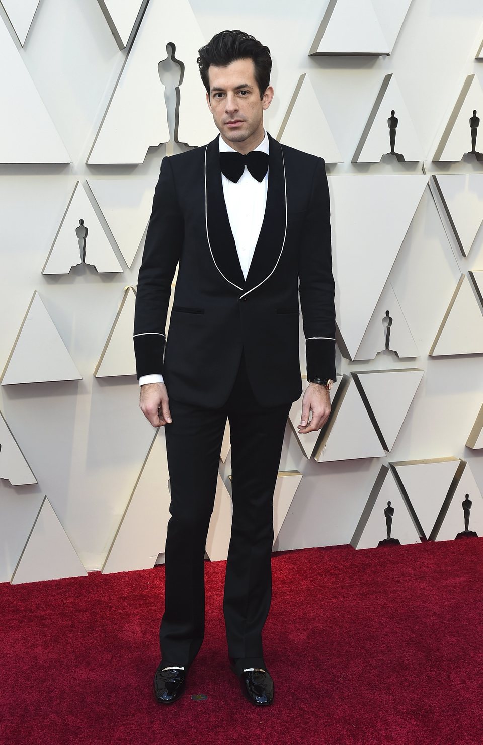 Mark Ronson en la alfombra roja de los Oscar 2019