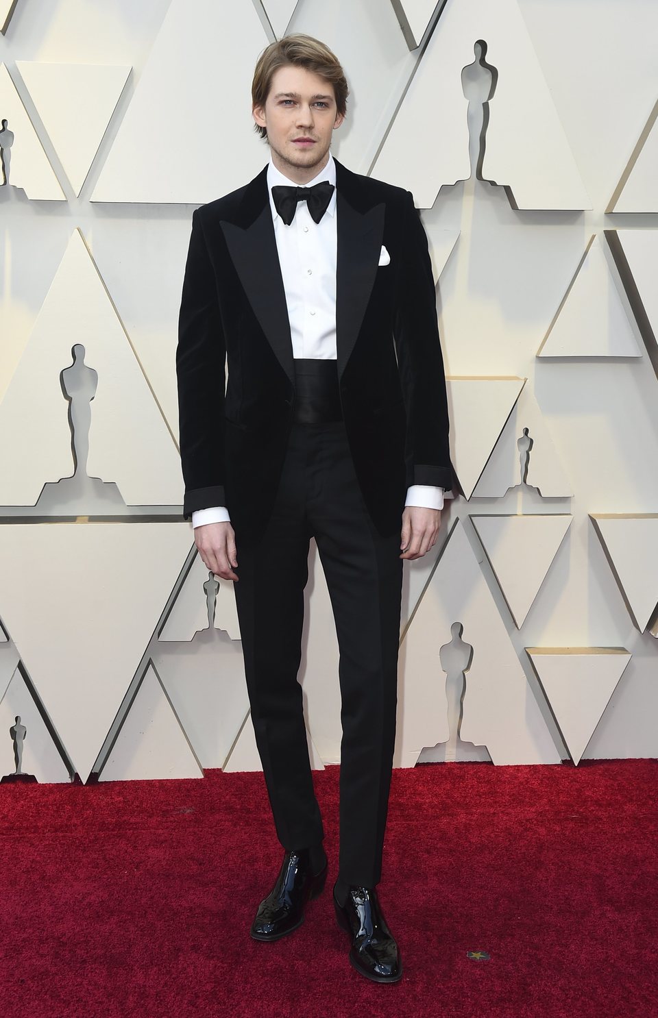 Joe Alwyn en la alfombra roja de los Oscar 2019