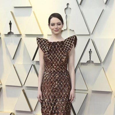 Emma Stone en la alfombra roja de los Oscar 2019