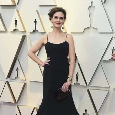 Emily Deschanel en la alfombra roja de los Oscar 2019