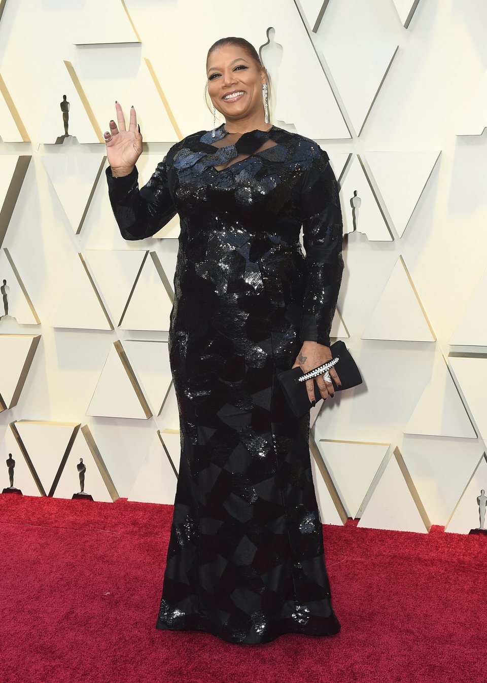 Queen Latifah en la alfombra roja de los Oscar 2019