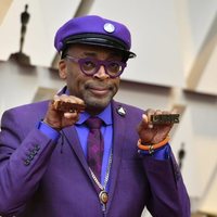 Spike Lee en la alfombra roja de los Oscar 2019