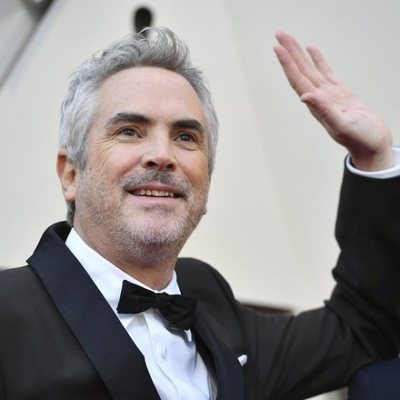 Alfonso Cuarón en la alfombra roja de los Oscar 2019