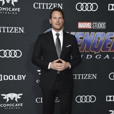 Chirs Pratt en la alfombra roja de 'Vengadores: Endgame'