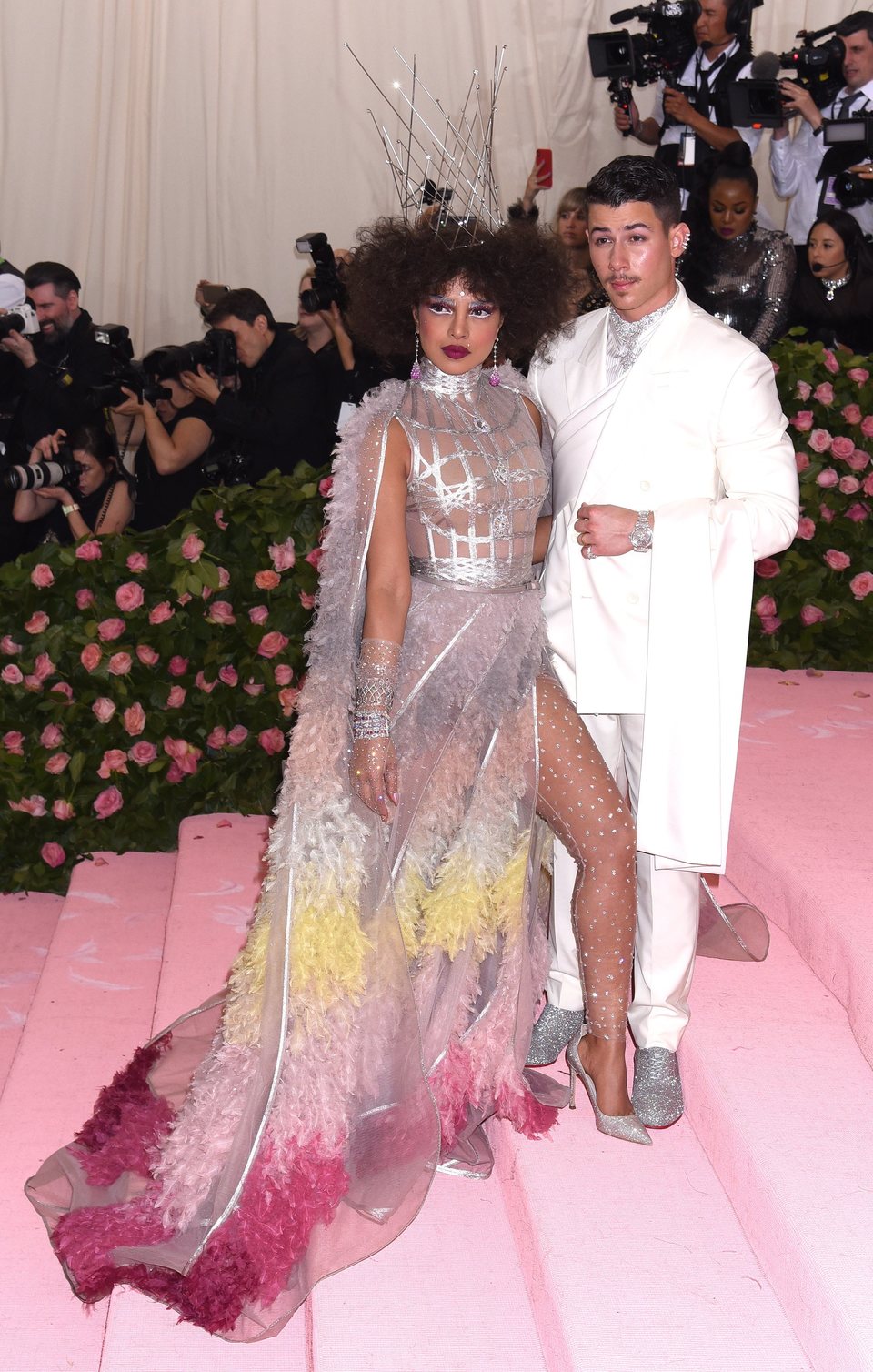 Priyanka Chopra y Nick Jonas en la Gala del Met 2019