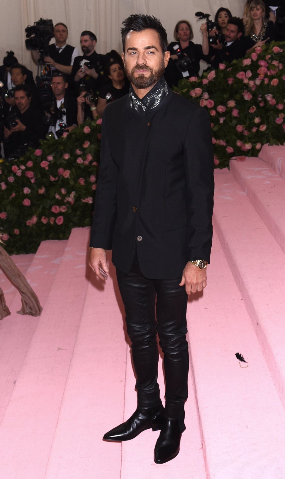 Justin Theroux en la Gala del Met 2019