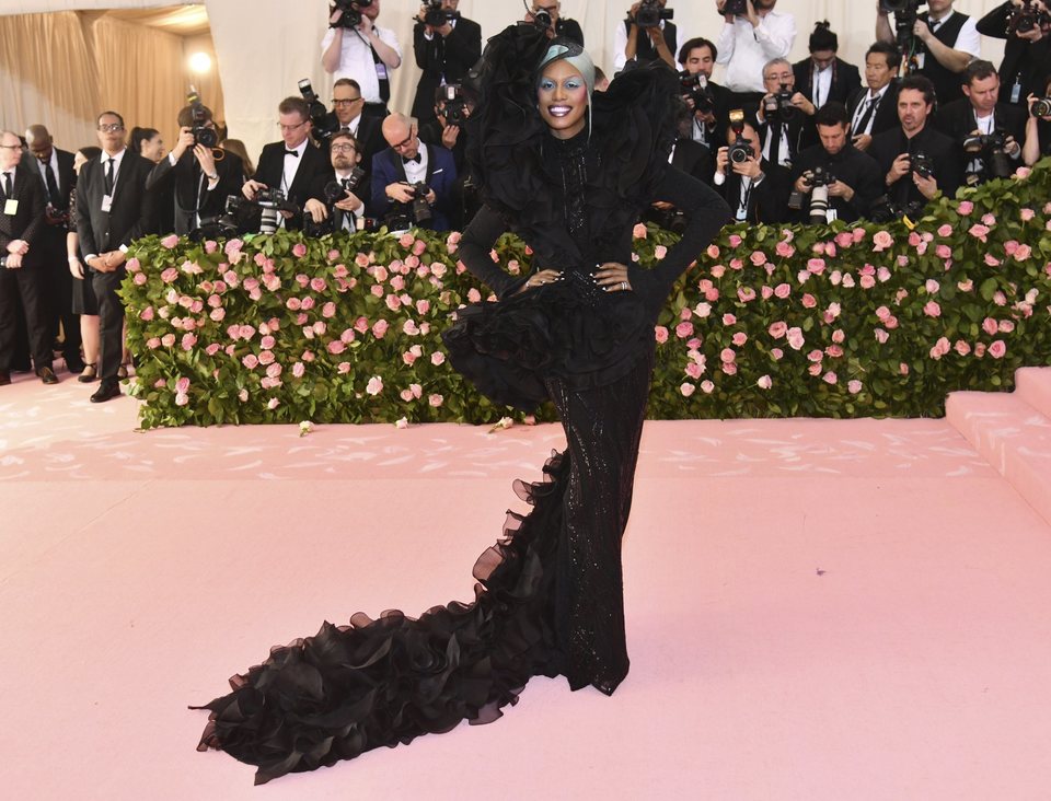 Laverne Cox en la Gala del Met 2019