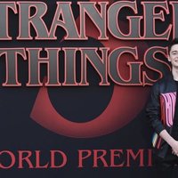 Noah Schnapp en la premiere de la tercera temporada de 'Stranger Things'