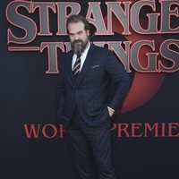 David Harbour en la premiere de la tercera temporada de 'Stranger Things'