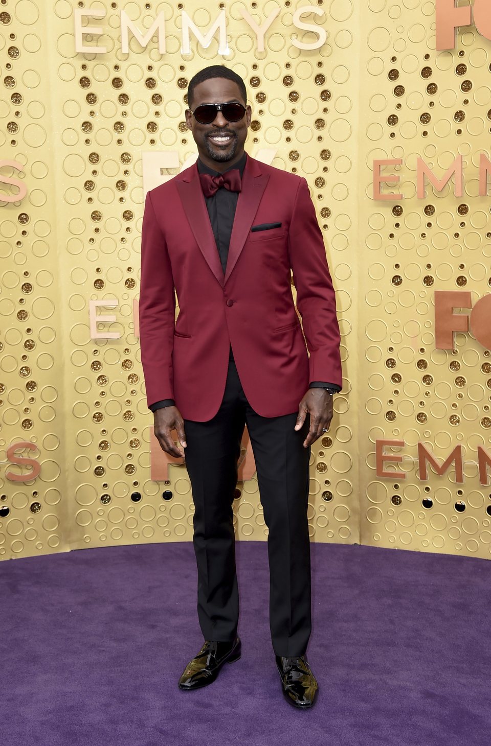 Sterling K. Brown en la alfombra roja de los premios Emmy 2019