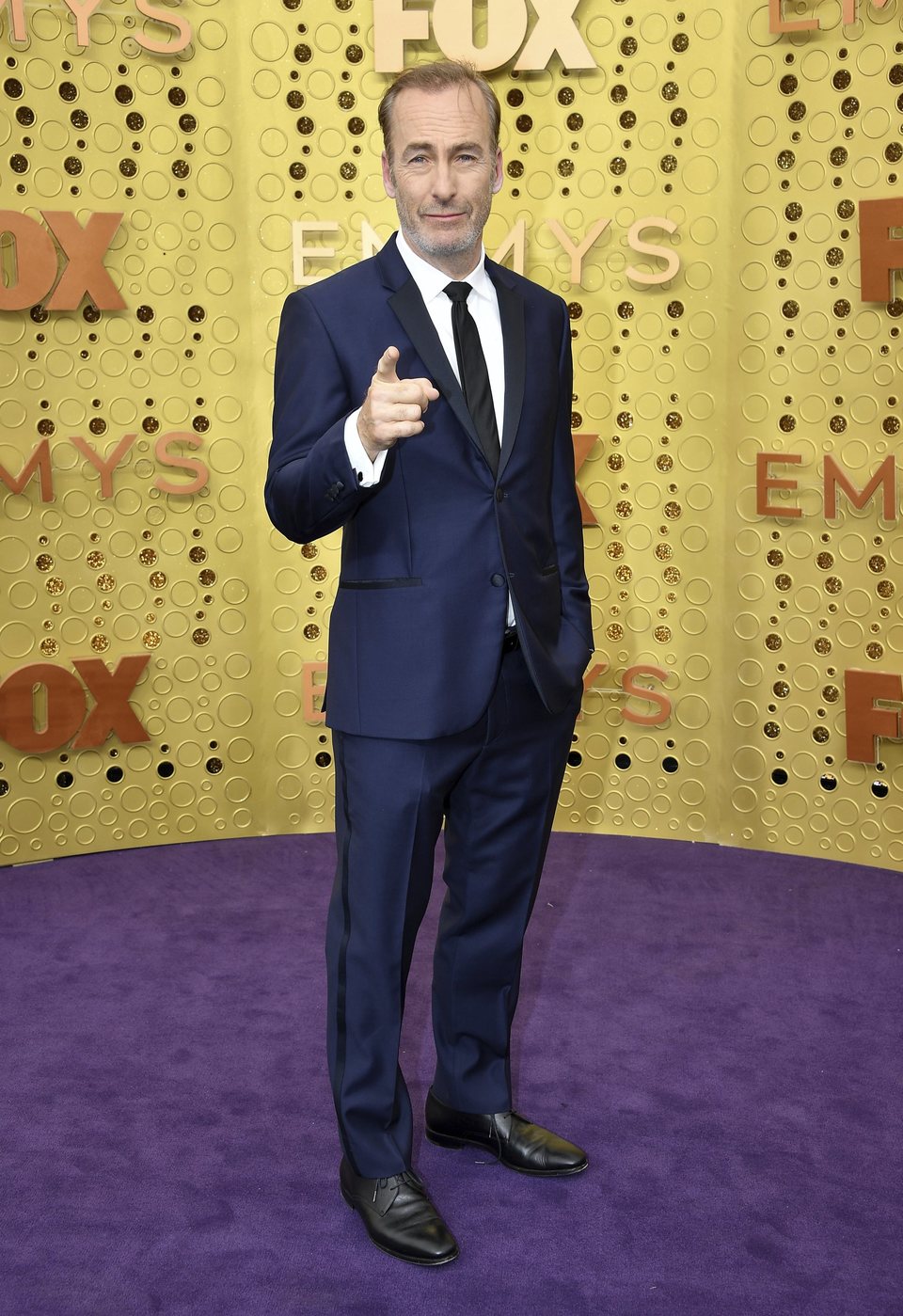 Bob Odenkirk en la alfombra roja de los premios Emmy 2019