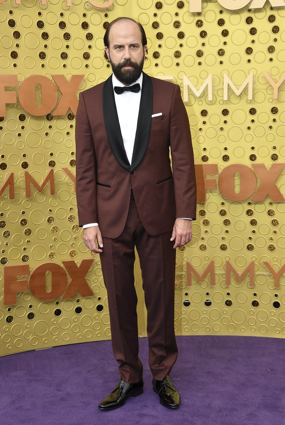 Brett Gelman en la alfombra roja de los Emmy 2019