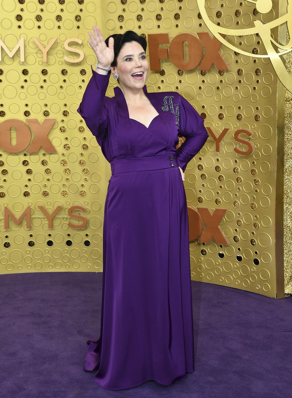 Alex Borstein en la alfombra roja de los Emmy 2019