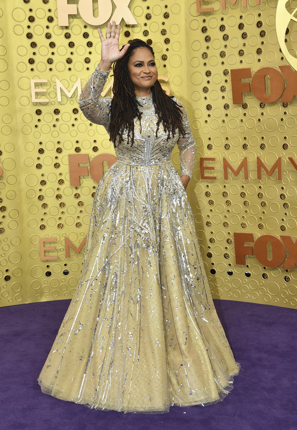 Ava DuVernay en la alfombra roja de los Emmy 2019