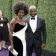 Viola Davis y Julius Tennon en la alfombra roja de los Emmy 2019