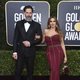 Sofía Vergara y Joe Manganiello posan en la alfombra roja de los Globos de Oro 2020