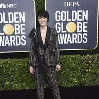 Phoebe Waller-Bridge en la alfombra roja de los Globos de Oro 2020