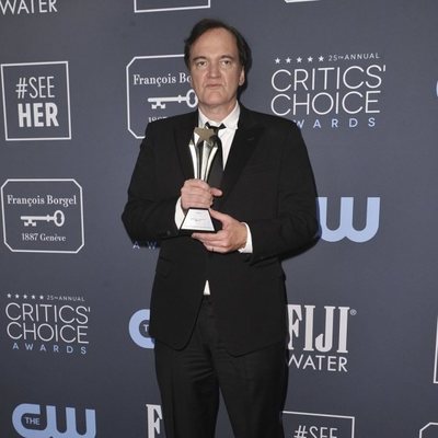 Quentin Tarantino en la alfombra roja de los Critics' Choice Awards 2020