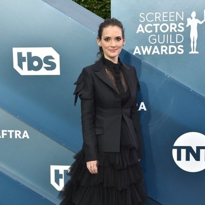 Winona Ryder en la alfombra roja de los SAG Awards 2020