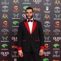 Antonio Velazquez en la alfombra roja de Premios Goya 2020