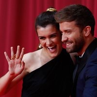 Amaia y Pablo Alborán en la alfombra roja de los Premios Goya 2020