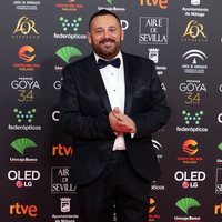 Pepón Nieto en la alfombra roja de los Premios Goya 2020