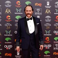 Luis Callejo en la alfombra roja de los Premios Goya 2020