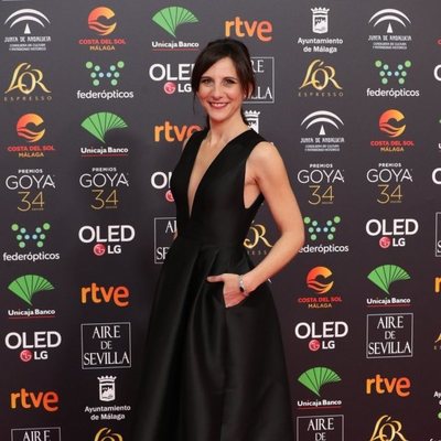 Malena Alterio en la alfombra roja de los Premios Goya 2020