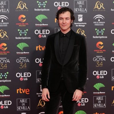 Jorgue Suquet en la alfombra roja de los Premios Goya 2020