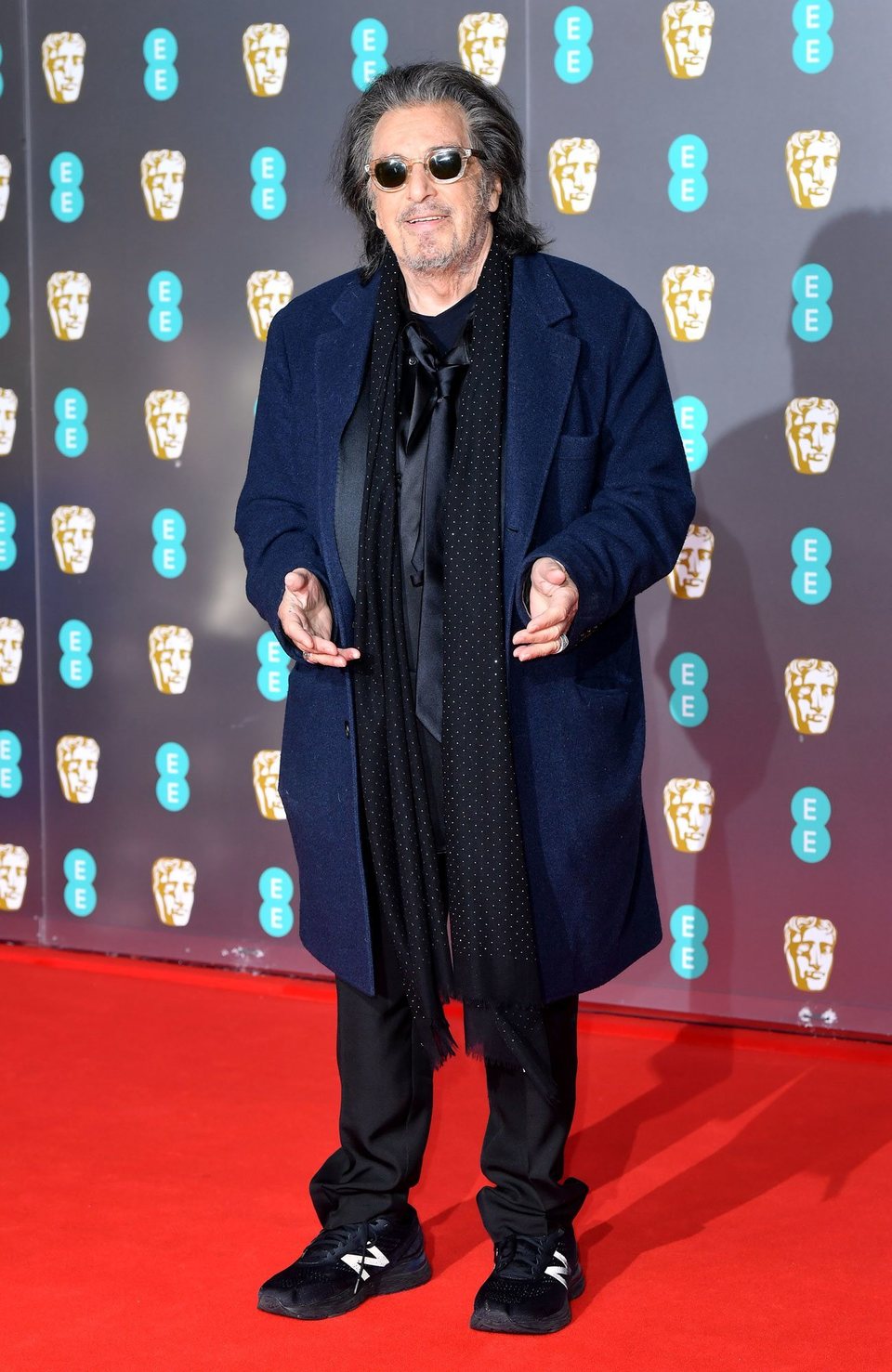 Al Pacino en la alfombra roja de los BAFTA 2020