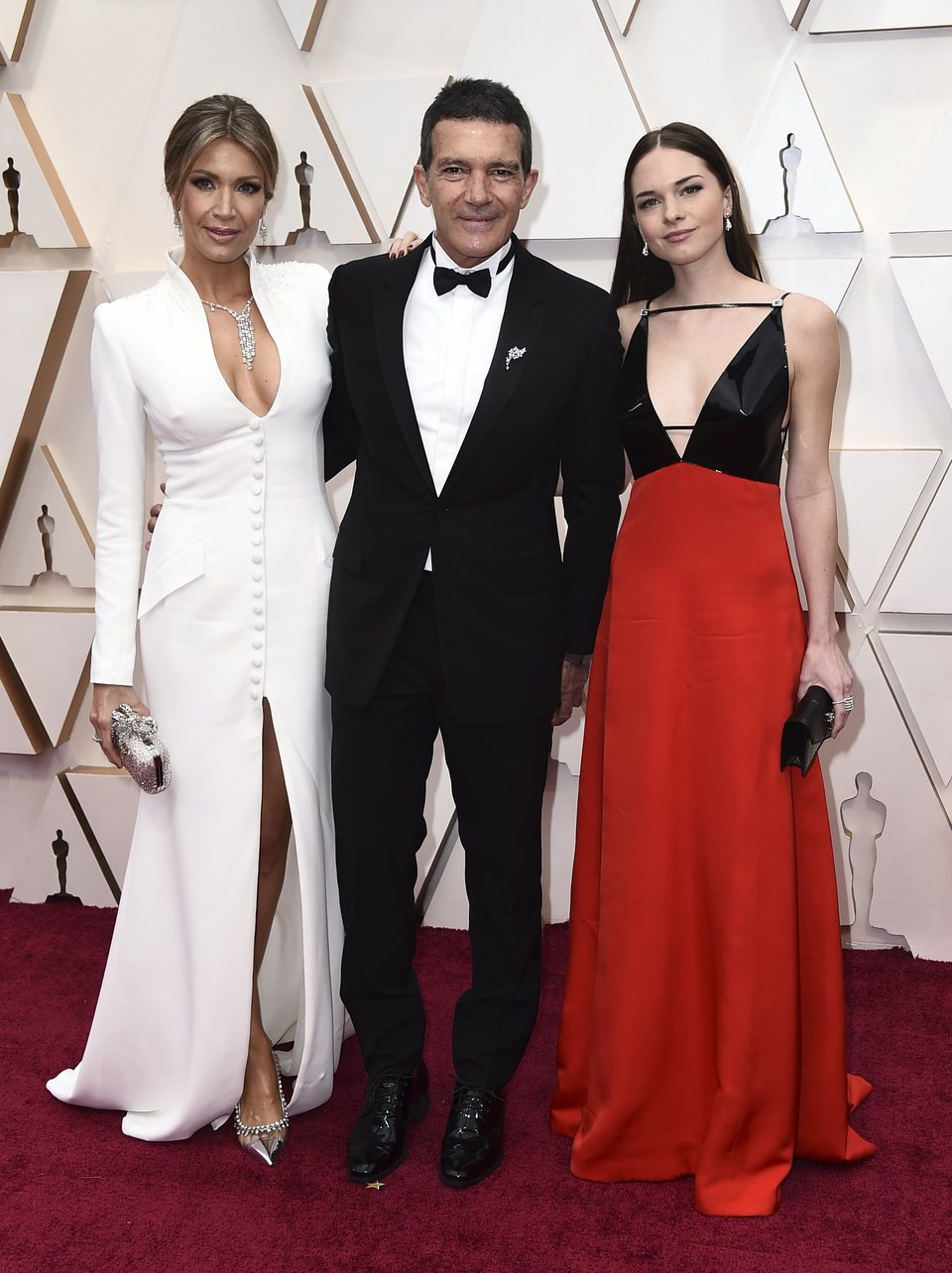 Antonio Banderas en la alfombra roja de los Oscar 2020