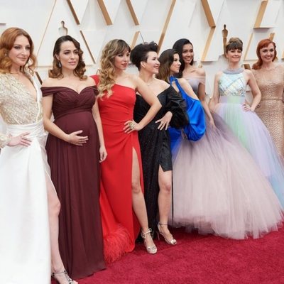 Gisela y las Elsas del Mundo en la alfombra roja de los Oscar 2020