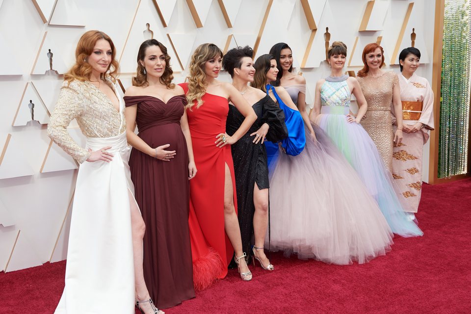 Gisela y las Elsas del Mundo en la alfombra roja de los Oscar 2020