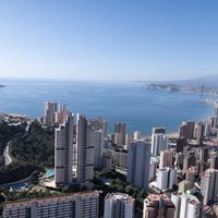 Nieva en Benidorm