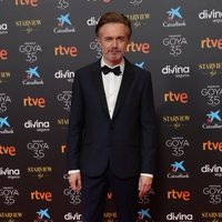 Tristán Ulloa en la alfombra roja de la 35 edición de los Premios Goya